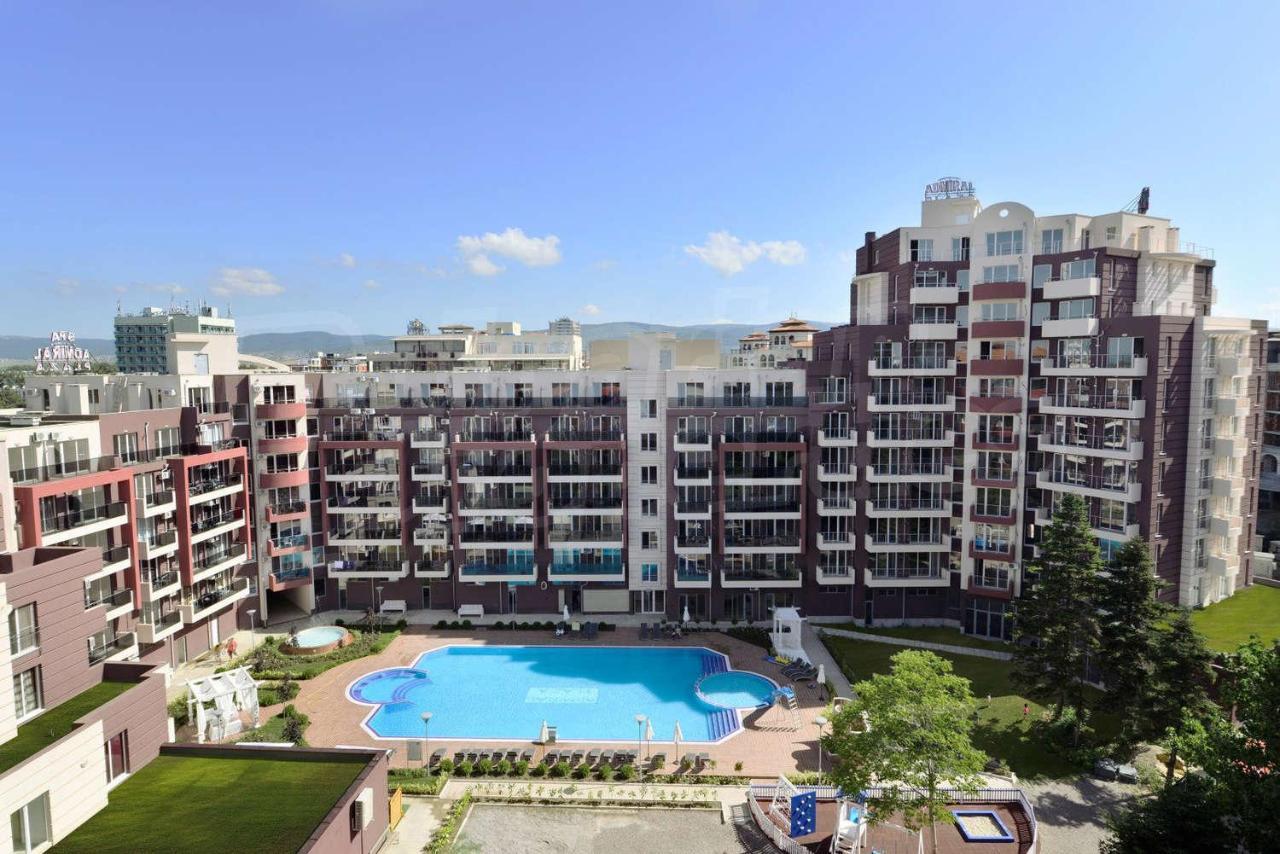 Admiral Plaza A1 Apartment Sunny Beach Exterior foto